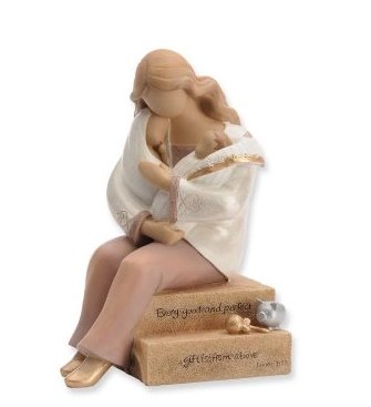 Twin mom figurine